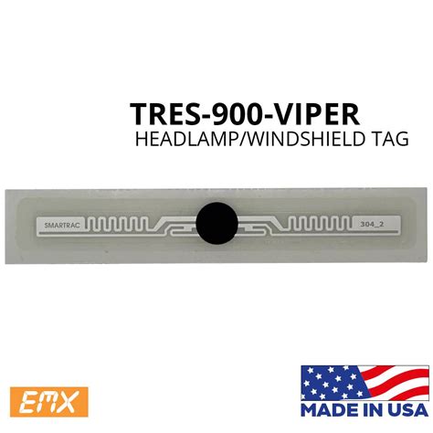 tres headlamp rfid tag|tres rfid emx.